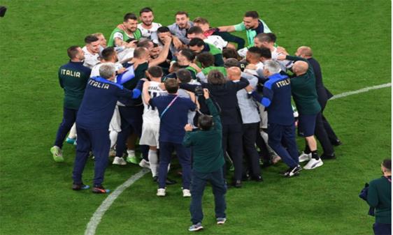 يورو 2020.. إيطاليا تتخطى بلجيكا بصعوبة وتواجه إسبانيا فى نصف النهائى
