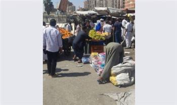 حملة مكبرة لإزالة إشغالات الباعة الجائلين بأسيوط