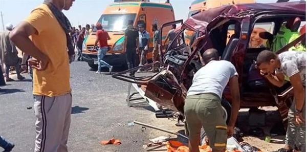 قتيل و26 مصابا في تصادم على طريق الإسماعيلية – السويس
