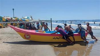   استعدادات مكثفة بمدينة رأس البر وتوافر كافة الخدمات على الشواطئ