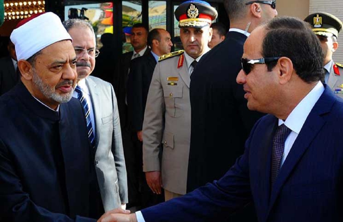 هاتفيا.. الطيب يهنىء الرئيس السيسى بعيد الأضحى المبارك