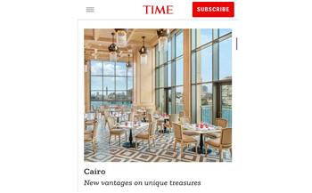   «التايم» تختار القاهرة من أفضل وجهات العالم لعام ٢٠٢١ 