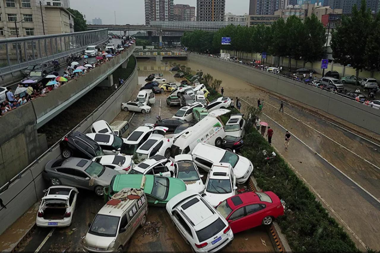 ارتفاع حصيلة ضحايا الفيضانات في الصين إلى 51 شخصا