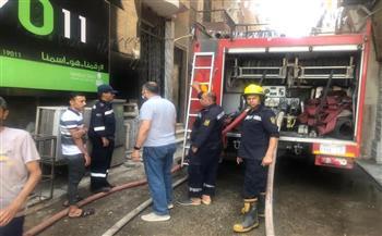 السيطرة على حريق اندلع بوحدة سكنية بمنطقة بين السريات بالدقى