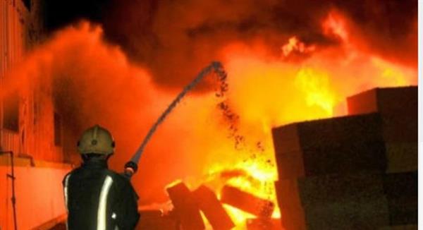 مصرع وإصابة 40 شخص فى حريق ضخم بالصين