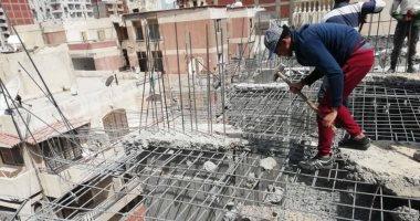 ضبط مخالفات بناء بـ 5 أحياء واتخاذ إجراءات رادعة ضد المخالفين