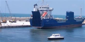   ميناء العريش يستقبل السفينة «MINI STAR» لتصدير 5500 طن أسمنت إلى اليونان