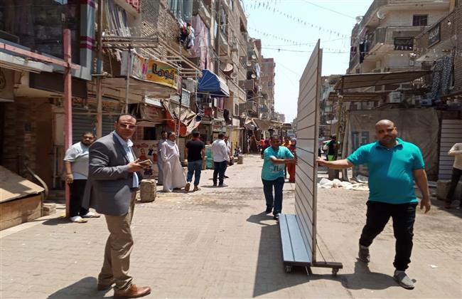 الجيزة تحقق الانضباط بمناطق القصبجى والمدرسة وجمال عبد الناصر