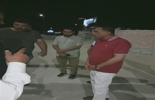 محافظ مطروح يتفقد أعمال البنية التحتية بالمدينة