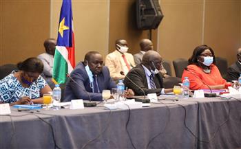   وفد دولة جنوب السودان يوجه الشكر للرئيس السيسى على الدعم المستمر