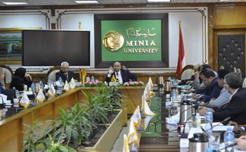 جامعة المنيا تطلق أعمال الإنشاءات بالجامعة الأهلية بمواصفات عالمية