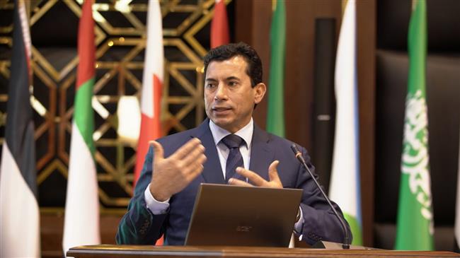 وزير الرياضة يهنئ بعثة المنتخب الأولمبى بالفوز على استراليا
