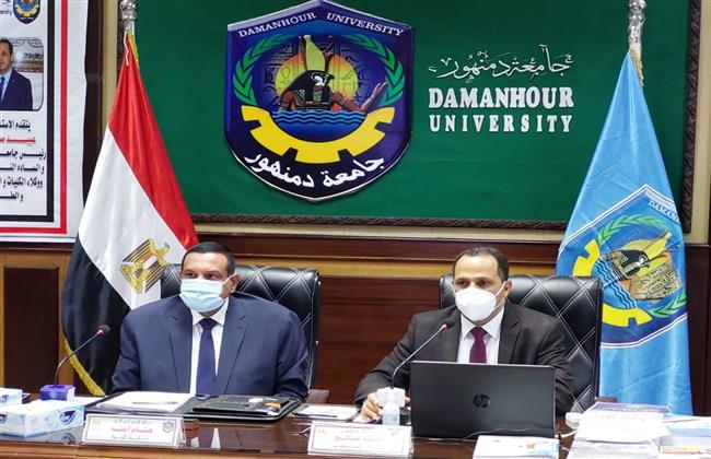 جامعة دمنهور: حياة كريمة اعظم المشروعات وهى بحق مشروع القرن الحادى والعشرون لتوفير مستقبل أفضل لجميع المصريين