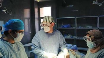   استخراج «دبوس» من صدر «منجد» بمستشفى بنها الجامعي