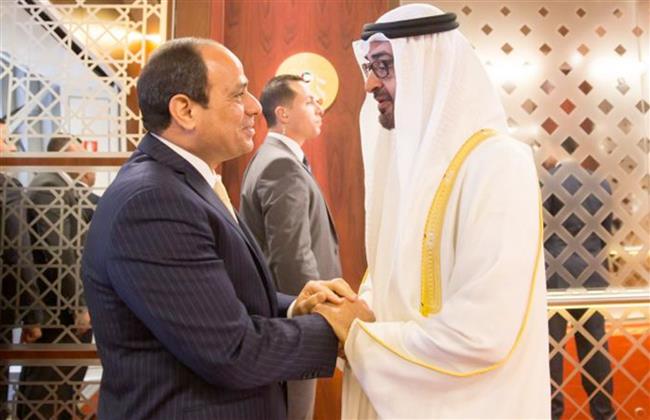 محمد بن زايد تعليقا على افتتاح قاعدة 3 يوليو: «مصر تشهد إنجازات بارزة»