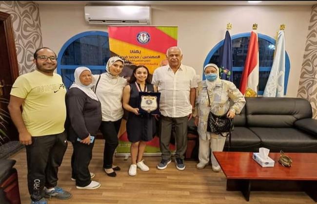 سموحة يكرّم بطلة أفريقيا فى الجمباز 