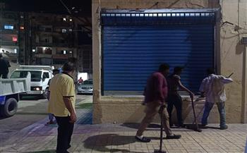   إيقاف أعمال مخالفه لتحويل شقه سكنية لمحل بغرب الإسكندرية 