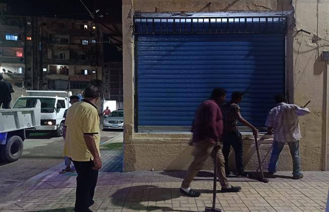 إيقاف أعمال مخالفه لتحويل شقه سكنية لمحل بغرب الإسكندرية 