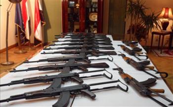   ضبط «142» قطعة سلاح ناري و«164» قضية مخدرات