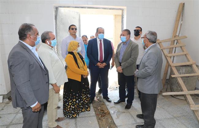 محافظ المنوفية يتفقد أعمال رصف محور شبين الكوم – طنطا الجديد
