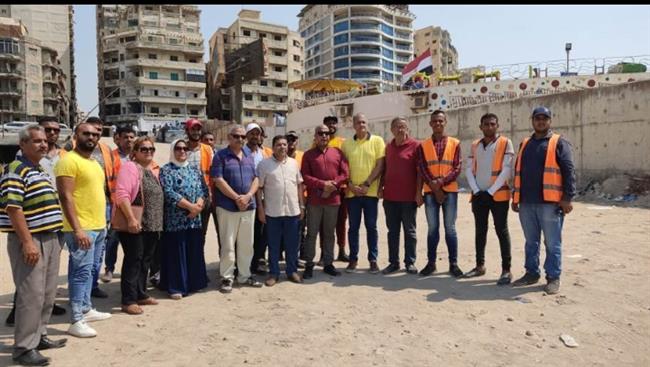 نقابة صحفيين الإسكندرية تتسلم أرض النادى البحرى 