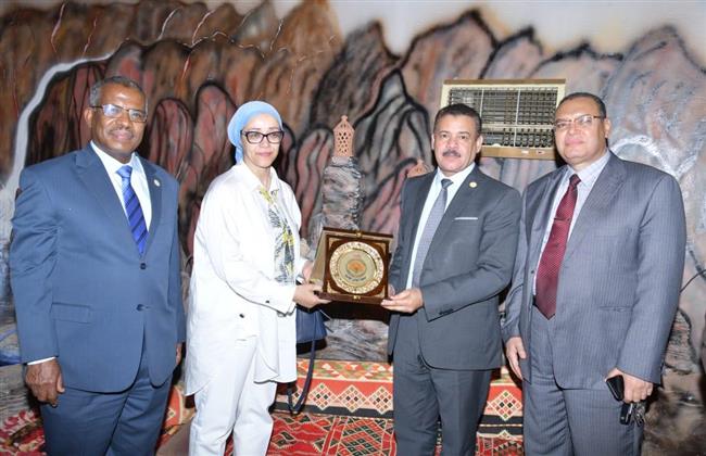 جامعة الوادى الجديد تستقبل وفد معهد تكنولوجيا المعلومات بوزارة الإتصالات