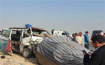 بالأسماء.. سقوط 3 ضحايا و13مصابا في تصادم سيارتين بكورنيش أسوان 