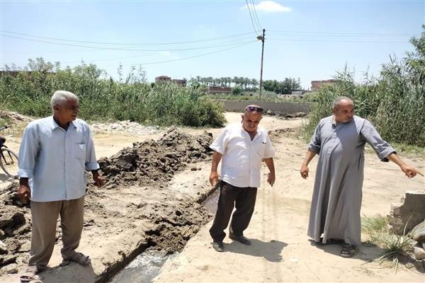 «مياه القناة» تنتهي من تجديد خطوط الشرب بـ«عزبة الصعايدة»