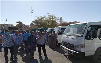   «المغربي» تشهد عرض اصطفاف معدات نظافة مدينة سفاجا