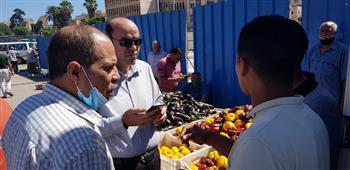 حملة مكبرة لإزالة الإشغالات والتعديات من ميدان محطة مصر بالإسكندرية