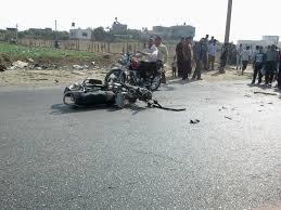   إصابة 3 أشخاص إثر إنقلاب دراجة بخارية بمركز ناصر شمال بنى سويف