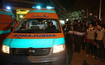   إصابة 7 أشخاص فى اقتحام سيارة كافتيريا بطريق الإسماعيلية الصحراوي 