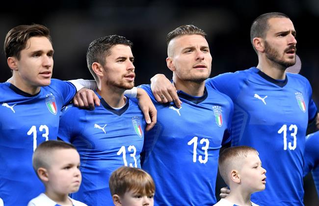 القوة الضاربة لمنتخب إيطاليا لمواجهة إسبانيا