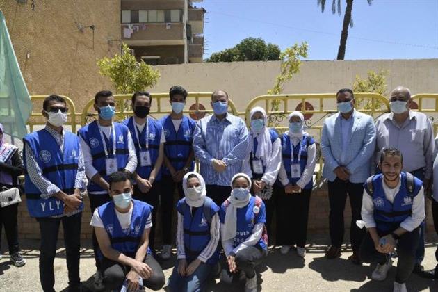 محافظ أسيوط يشهد انطلاق حملة للتبرع بالدم بمركز شباب ناصر