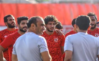 محمد هانى ينتظم فى تدريبات الأهلى