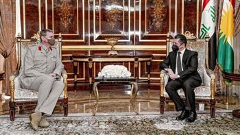 مسرور بارزاني وريتشارد بيل يؤكدان على مواصلة التعاون بين كردستان والتحالف الدولي