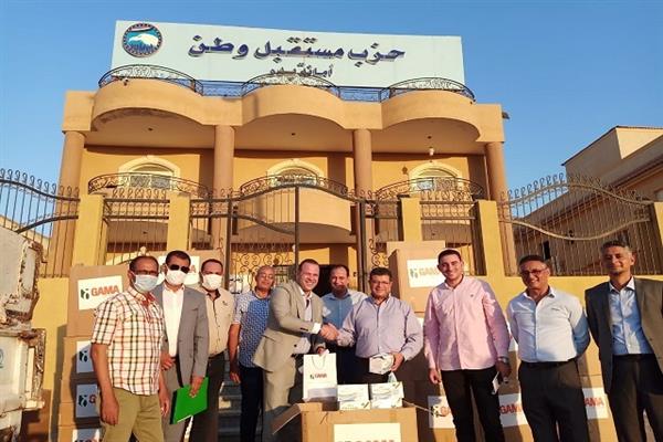توزيع 250 ألف كمامة أمام لجان امتحانات الثانوية العامة بشرق القاهرة