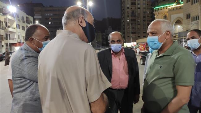 محافظ الجيزة يتفقد أعمال تطوير ورصف محور خاتم المرسلين بالعمرانية 