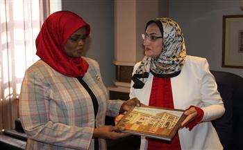   «دار الكتب» تستقبل وزيرة الثقافة الليبية