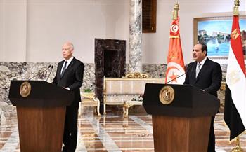   هاتفيا.. الرئيس التونسى يؤكد للسيسى دعم بلاده لمصر فى أزمة سد النهضة
