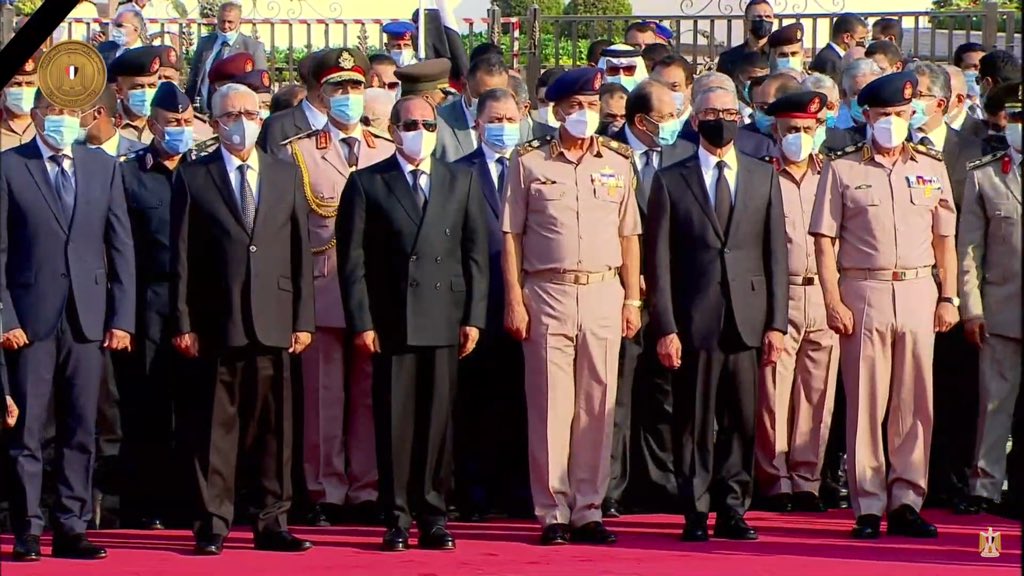 بث مباشر|| مراسم الجنازة العسكرية لجيهان السادات
