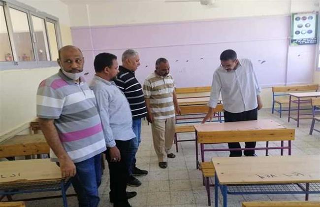 تعليم الإسكندرية :تطعيم 3720 مكلف  بأعمال امتحانات الثانوية العامة ضد فيروس كورونا 