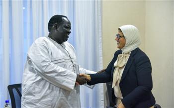 هالة زايد: تنفيذ مشروعات صحية سنوية هدية من مصر إلى  جنوب السودان