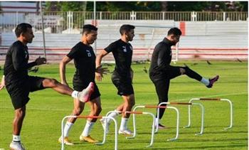 مران الزمالك الصباحي .. تدريبات بدنية في “الجيم”