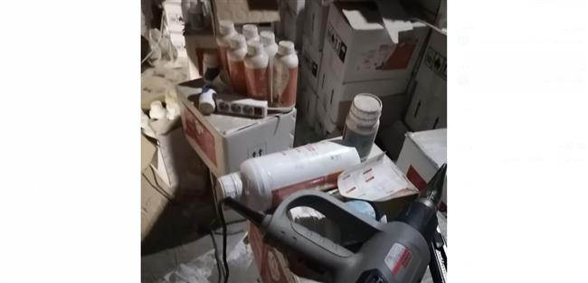 ضبط ١٥ طن مبيدات مغشوشة بالبحيرة