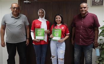 "الأهلي" يدعم سيدات الطائرة بالتعاقد مع آية خالد وهانيا عبدالله