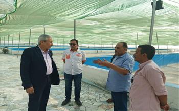    رئيس "الثروة السمكية" يتفقد المشروعات الجديدة ببورسعيد