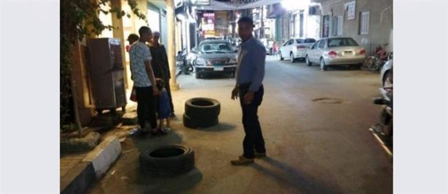 رفع الحواجز المخالفة من شوارع الأقصر