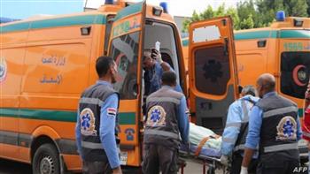   حادثين بسوهاج يتسببان في إصابة 4 مواطنين