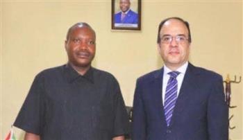   وزير الزراعة البوروندى يستقبل السفير المصرى فى بوجومبورا
